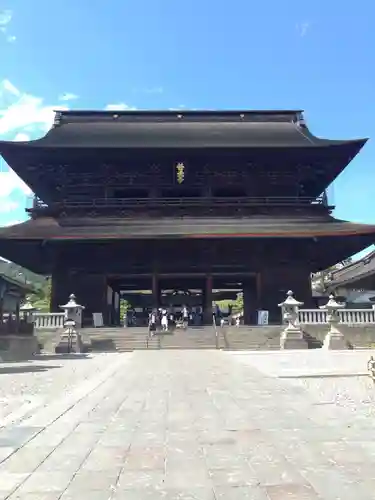 善光寺の山門・神門