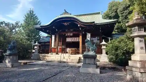 溝旗神社（肇國神社）の本殿