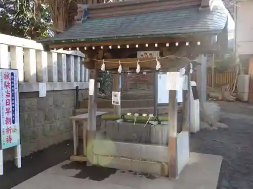 鶴嶺八幡宮の手水舎