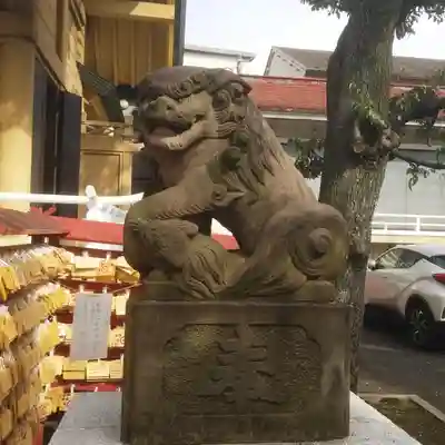 皆中稲荷神社の狛犬