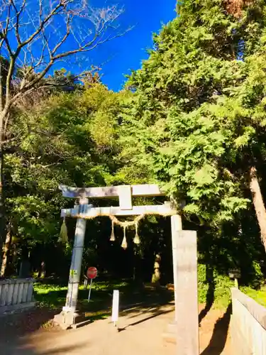 阿弥神社の鳥居