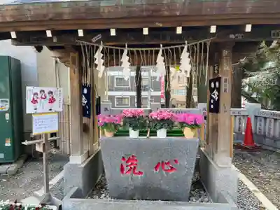 高円寺氷川神社の手水舎