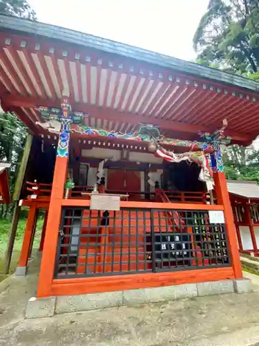 萱尾神社の本殿・本堂