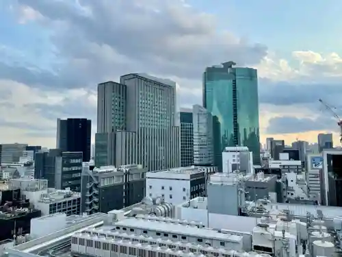 靍護稲荷神社の景色