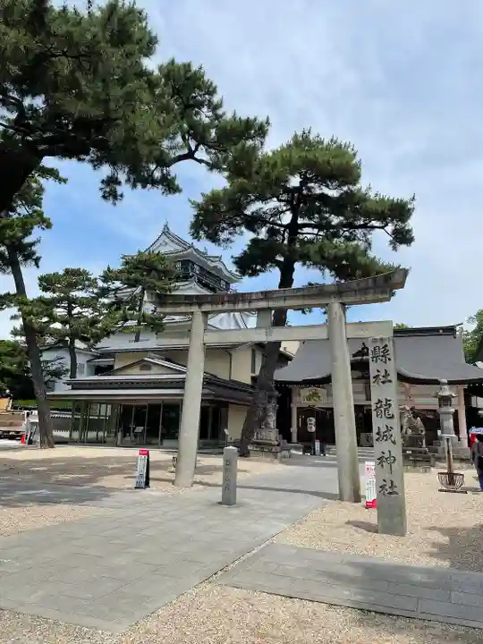 龍城神社の鳥居