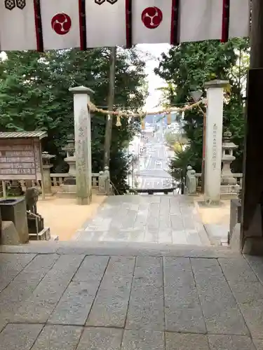 山﨑八幡宮の景色