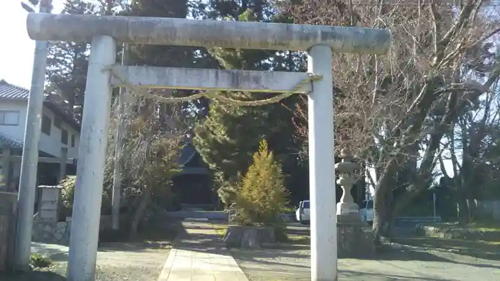素鵞神社の鳥居