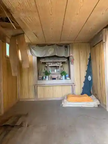 神社(名称不明)の本殿・本堂