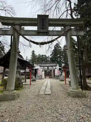 花巻神社の鳥居