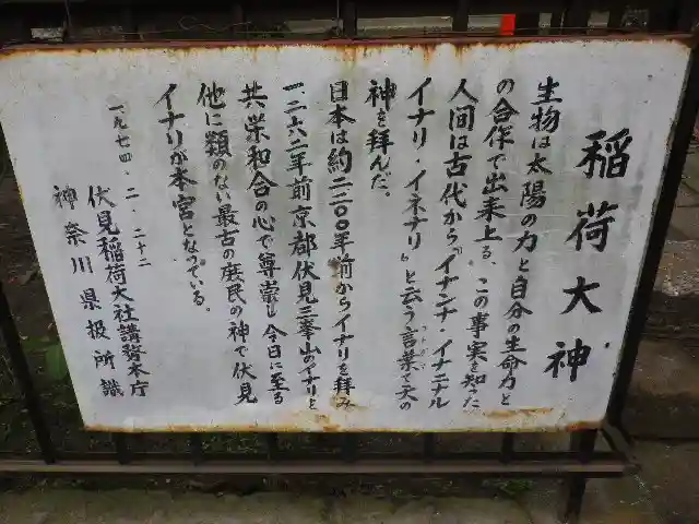 音松稲荷大明神の歴史