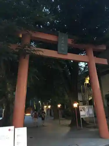 赤城神社の鳥居