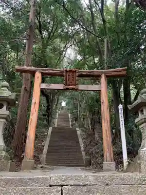 天石門別八倉比売神社の鳥居