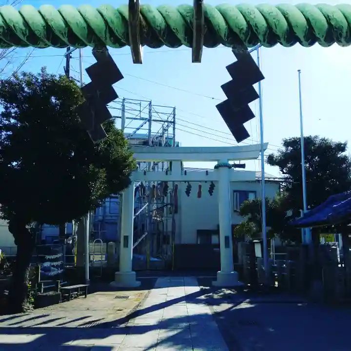 天祖神社の鳥居