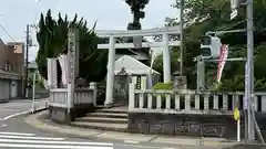 豆塚神社の鳥居