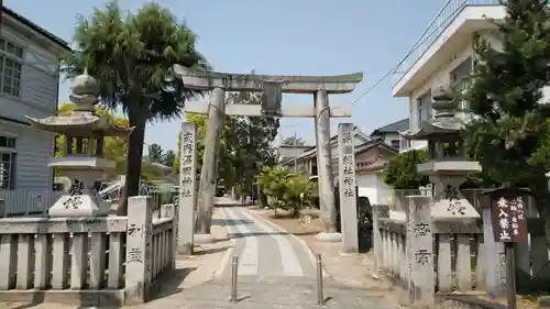 備中国總社の鳥居