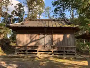白山神社の本殿・本堂
