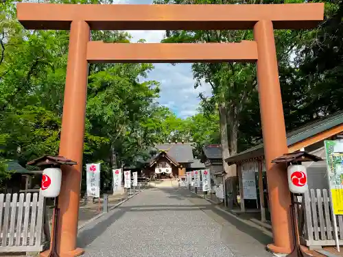 旭川神社の鳥居