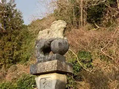 明見神社の狛犬