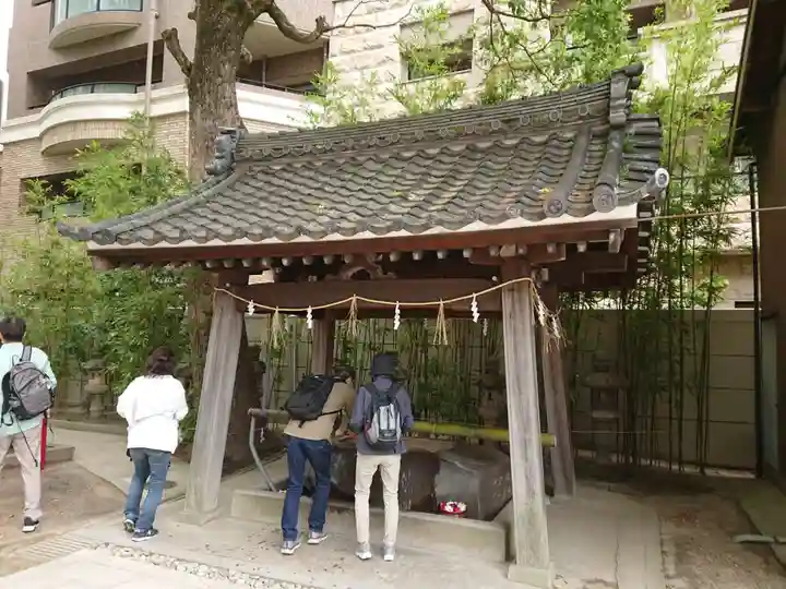 菅生神社の手水舎