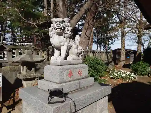 八幡神社の狛犬