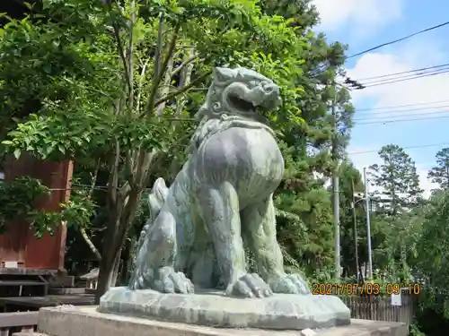 神炊館神社 ⁂奥州須賀川総鎮守⁂の狛犬