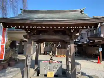 川越八幡宮の手水舎