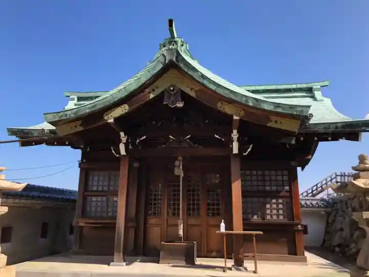 吹揚神社の本殿・本堂
