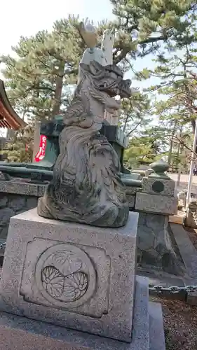 龍城神社の狛犬