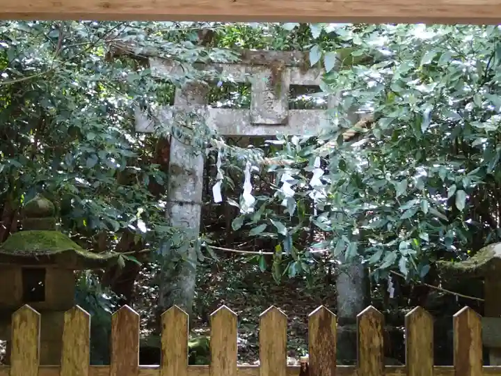 大元神社(宇佐神宮奥宮)の鳥居
