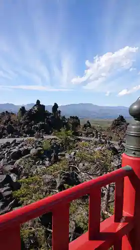 寛永寺別院浅間山観音堂の景色