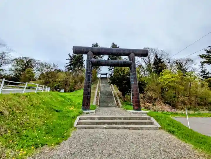留辺蘂神社の鳥居
