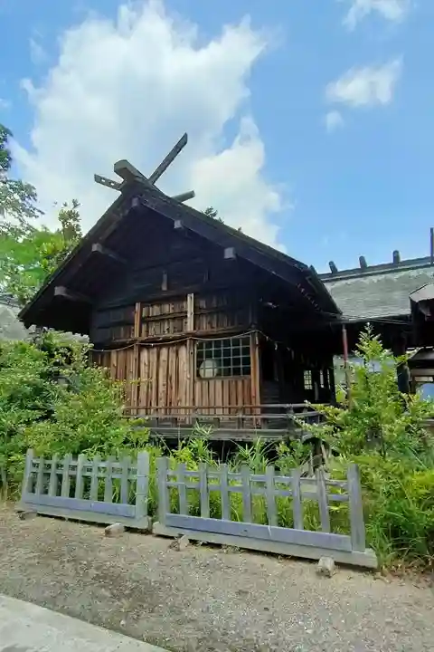 好間熊野神社の本殿・本堂