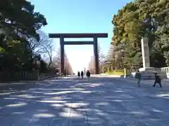 靖國神社の鳥居