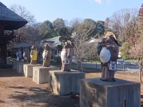 茂林寺の狛犬