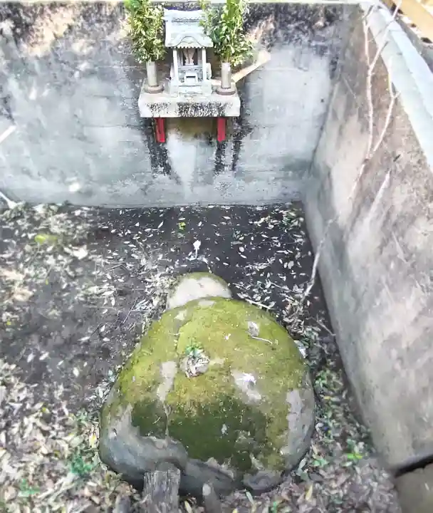 諏訪八幡神社の自然