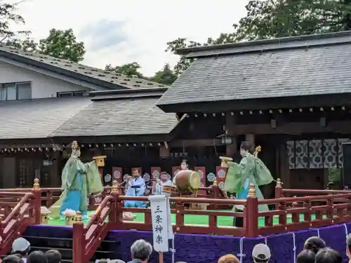 北海道神宮の神楽