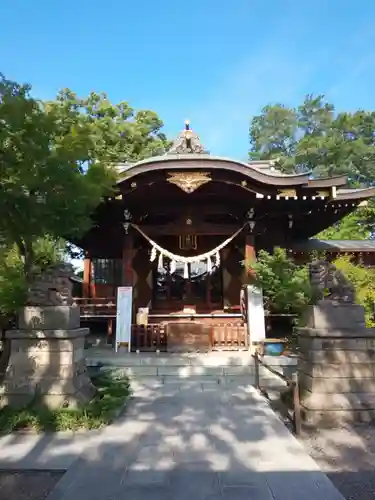 行田八幡神社の本殿・本堂