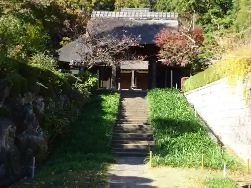 横浜　西方寺の山門・神門