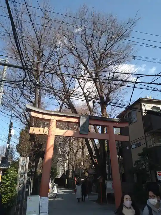 赤城神社の鳥居