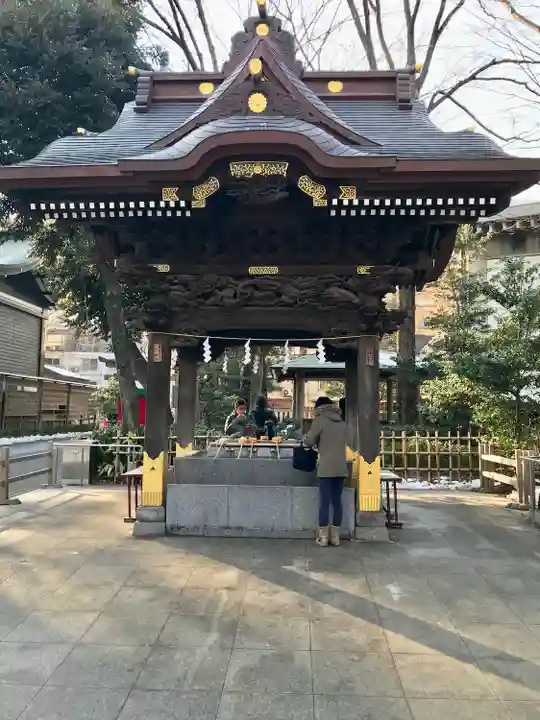 大國魂神社の手水舎