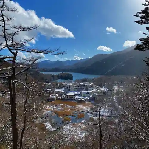 日光二荒山神社中宮祠の景色