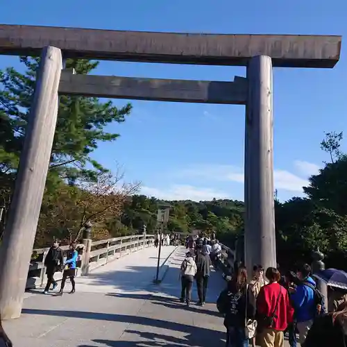 伊勢神宮内宮（皇大神宮）の鳥居