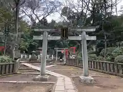 根津神社の鳥居