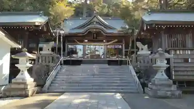 西寒多神社の本殿・本堂