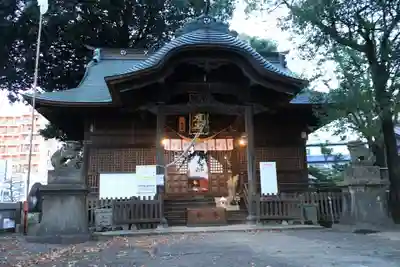 阿邪訶根神社の本殿・本堂