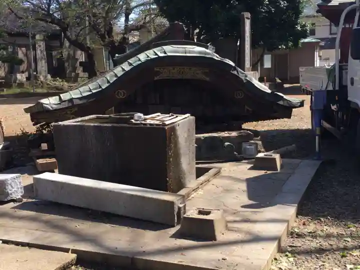 千葉寺の手水舎