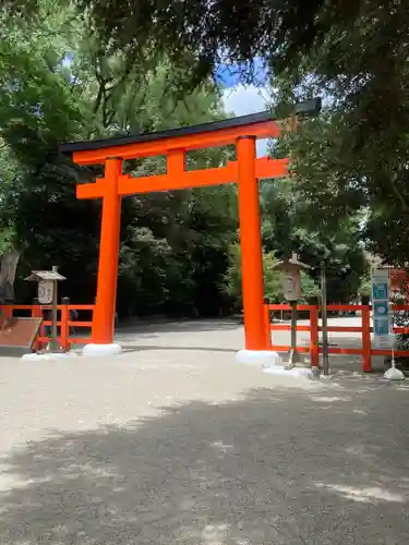 賀茂御祖神社（下鴨神社）の鳥居