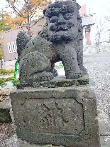 手稲神社の狛犬