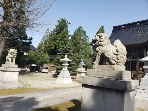 石武雄神社の狛犬