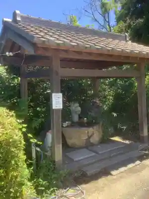 観福寺の手水舎